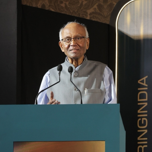 Dr. Raghunath Mashelkar delivering the keynote address.