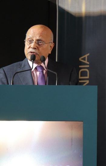 Mr. Shailesh Haribhakti, Chairman of the Organising Committee, delivering the welcome address.